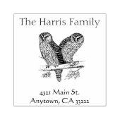  illustratie van Eigenaren Gepersonaliseerd Rubberstempel (Afrduk)