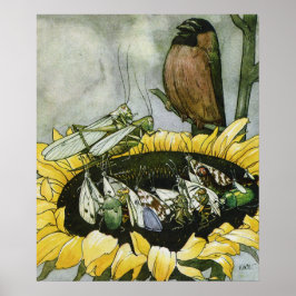 Illustratie van Else Wenz Vietor Poster