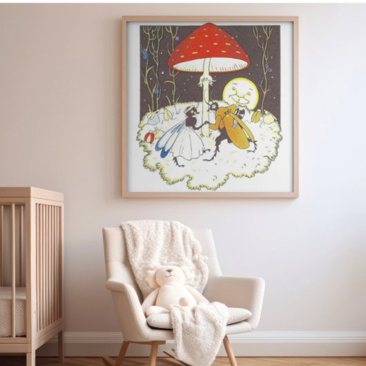 illustratie van Else Wenz Vietor Poster