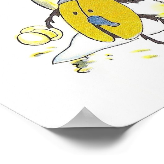  illustratie van Else Wenz Vietor Poster (Hoek)