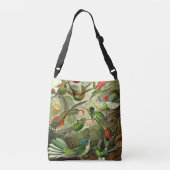 Illustratie van Ernst Haeckel Hummingbird Ornithol Crossbody Tas (Achterkant)