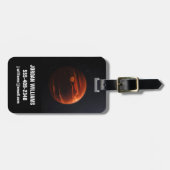 Illustratie van Exoplanet VHS 1256 B en zijn sterr Bagagelabel (Voorkant horizontaal)