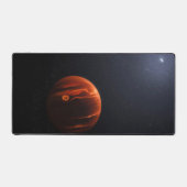 Illustratie van Exoplanet VHS 1256 B en zijn sterr Bureaumat (Voorkant)