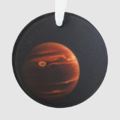 Illustratie van Exoplanet VHS 1256 B en zijn sterr Ornament (voorkant)