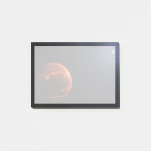 Illustratie van Exoplanet VHS 1256 B en zijn sterr Post-it® Notes