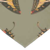 Illustratie van Flapper Butterfly-vliegende vrouw Tafelkleed (Gekanteld)