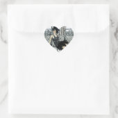 Illustratie van Flappermode uit de Roaring Twentie Hart Sticker (Tas)