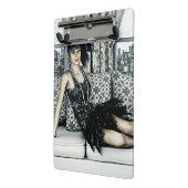 Illustratie van Flappermode uit de Roaring Twentie Mini Klembord (Angled2)