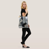 Illustratie van Flappermode uit de Roaring Twentie Tote Bag (Op model)