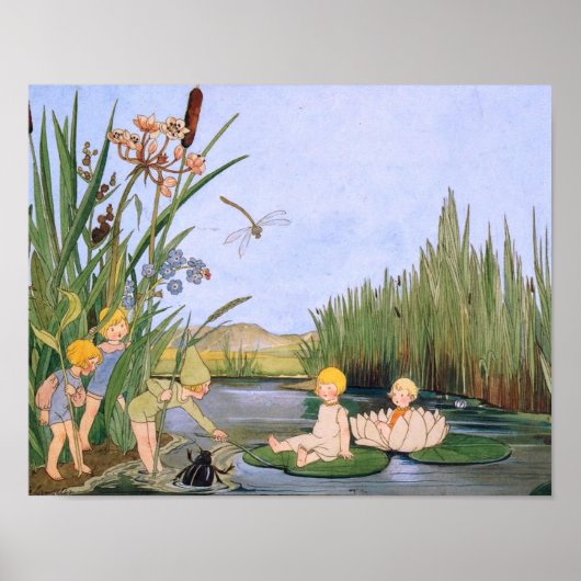  illustratie van Freddie Langeler Poster (Voorkant)