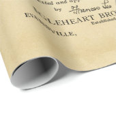  illustratie van fruitcake cadeaupapier (Rol Hoek)