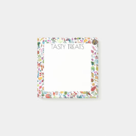 Illustratie van Fruits & Veggies Food CUSTOM Chef Post-it® Notes