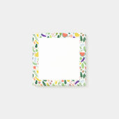 Illustratie van Fruits & Veggies Food CUSTOM Chef Post-it® Notes (Voorkant)
