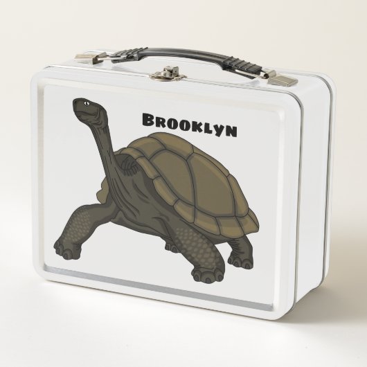 Illustratie van Galapagos landschildpad (Voorkant)