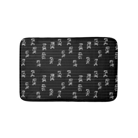 Illustratie van Ge’ez-cijfers – Traditioneel Ethio Badmat (Voorkant)