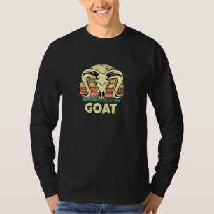 Illustratie van geitte retro Funny Humoureuze Ani T-shirt