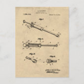 Illustratie van  geneesmiddelinjector briefkaart (Voorkant)