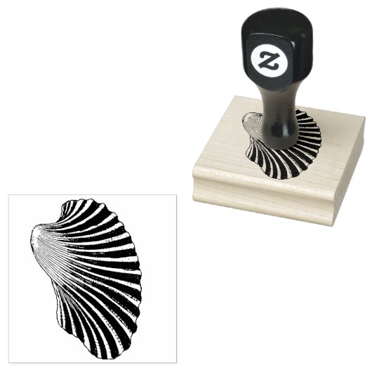 Illustratie van gepantserde schelpdieren rubberstempel (Gestempeld)