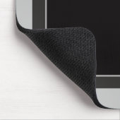 Illustratie van gepersonaliseerde versterker voor  muismat (Hoek)