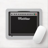 Illustratie van gepersonaliseerde versterker voor  muismat (Met muis)