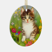 Illustratie van glimlach keramisch ornament (Rechts)