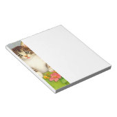 Illustratie van glimlach notitieblok (Schuin)