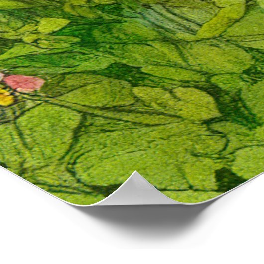 Illustratie van glimlach poster (Hoek)