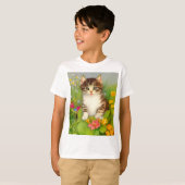 Illustratie van  glimlach t-shirt (Voorkant volledig)
