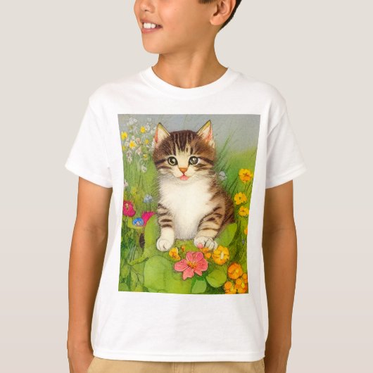 Illustratie van  glimlach t-shirt (Voorkant)