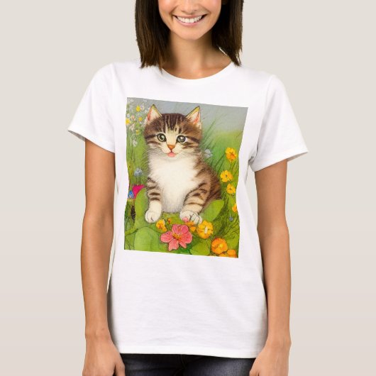 Illustratie van glimlach t-shirt (Voorkant)