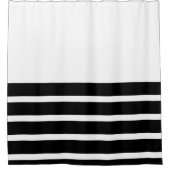 Illustratie van grafische vormkunst douchegordijn (Voorkant)