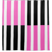 Illustratie van grafische vormkunst douchegordijn (Voorkant)