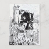 Illustratie van 'Gulliver's Travels' Briefkaart (Voorkant)