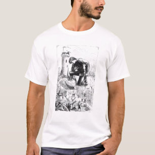 Illustratie van 'Gulliver's Travels' T-shirt