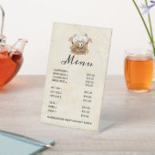 Illustratie van Hamburger Reclamebord Met Voetstuk (Insitu)