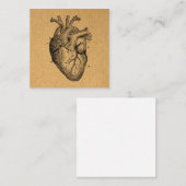 illustratie van hartdiagram illustratie kunst informatiekaartje (Voorkant / Achterkant)