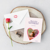 Illustratie van harten en muzieknoten. kaart