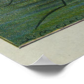 illustratie van het aanslaan van muggen poster (Hoek)