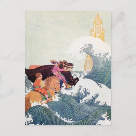 Illustratie van het  artikelboek: Een geweldig Cas Briefkaart