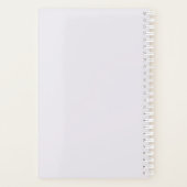 Illustratie van het Basketball-meisje met aangepas Planner (Achterkant)