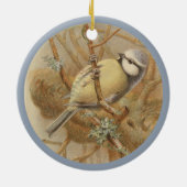  illustratie van het blauw-keramisch boomdecor keramisch ornament (Achterkant)