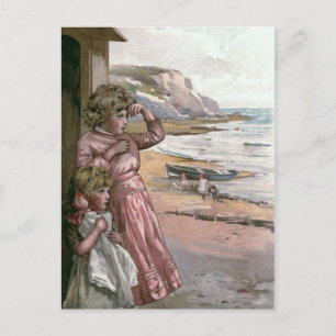  illustratie van het boek van de vader briefkaart