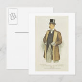 Illustratie van het Britse kostuum, pub. door de J Briefkaart (Voorkant / Achterkant)