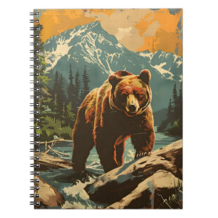  Illustratie van het Bruine Beer Notitieboek