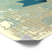 Illustratie van het  cupcakes-teken poster (Hoek)