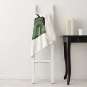 Illustratie van het denken van een Cartoon brontos Sherpa Deken (In situ)