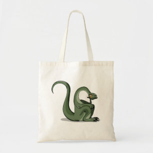 Illustratie van het denken van een Cartoon brontos Tote Bag