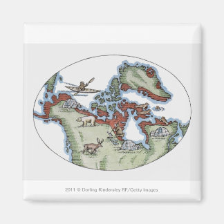 Illustratie van het Eskigebied Magneet