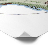 Illustratie van het Eskigebied Poster (Hoek)