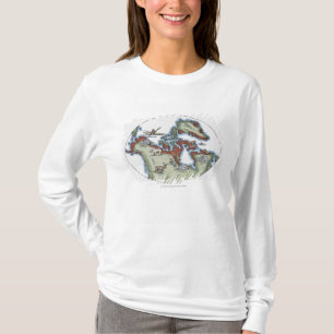 Illustratie van het Eskigebied T-shirt
